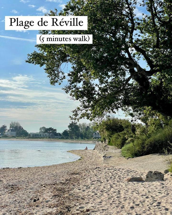 Le Pressoir De La Gervaiserie - 300M De La Plage Reville Ngoại thất bức ảnh